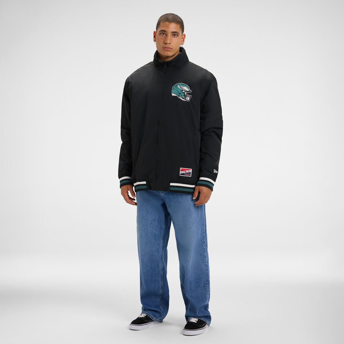New York Giants Throwback Nylon Jacket
