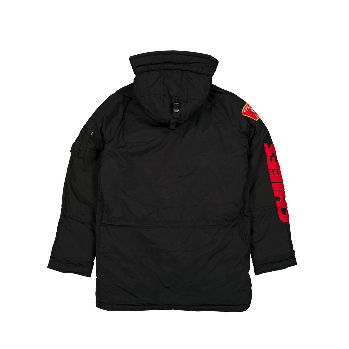 Alpha Industries x Kansas City Chiefs Black N-3B Parka Jacket