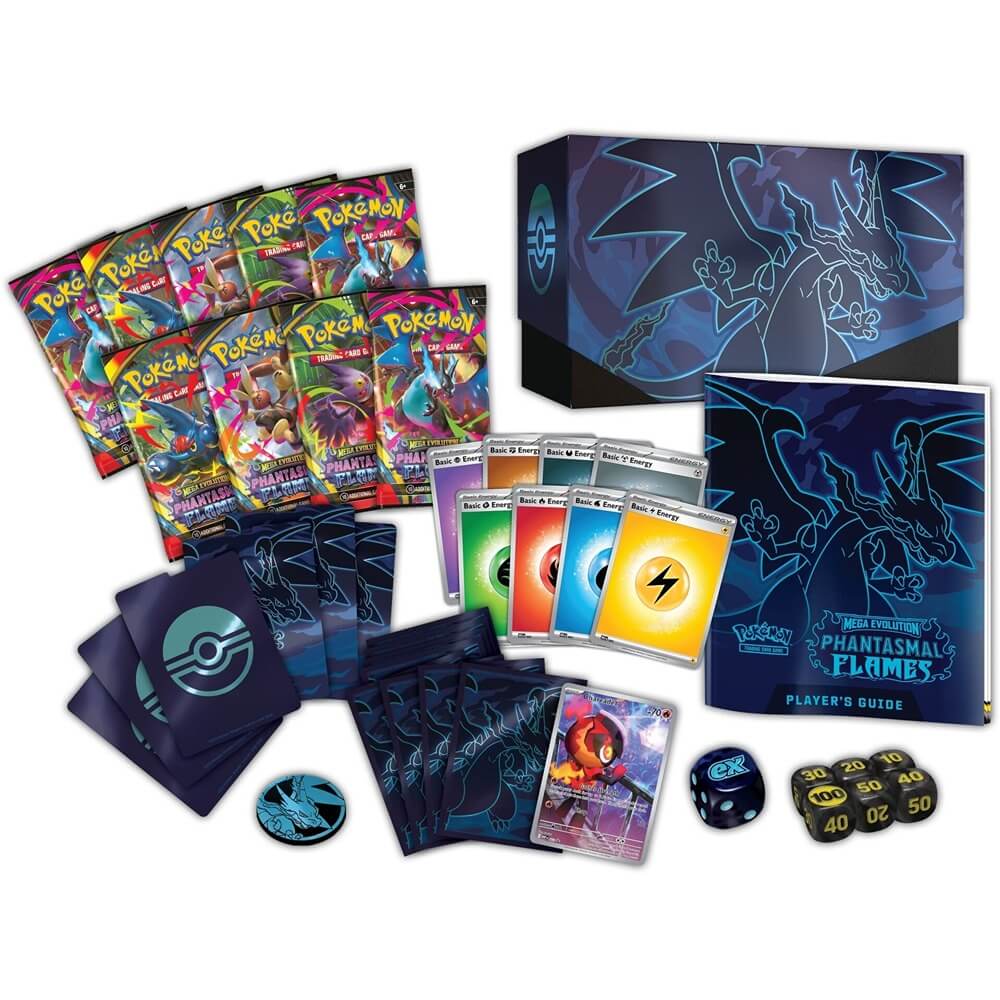 🔥2026 Christmas Gift🎄: Mega Evolution - Phantasmal Flames Elite Trainer Box (ETB)