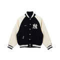 New York Yankees Raglan Navy Varsity Jacket
