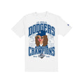 Bella Doña x Los Angeles Dodgers 2025 World Series Champions Character White T-Shirt
