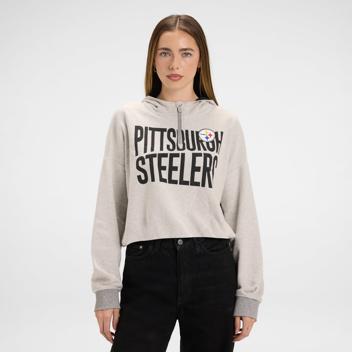 Buffalo Bills Sport Night Heather Gray Women's Hoodie