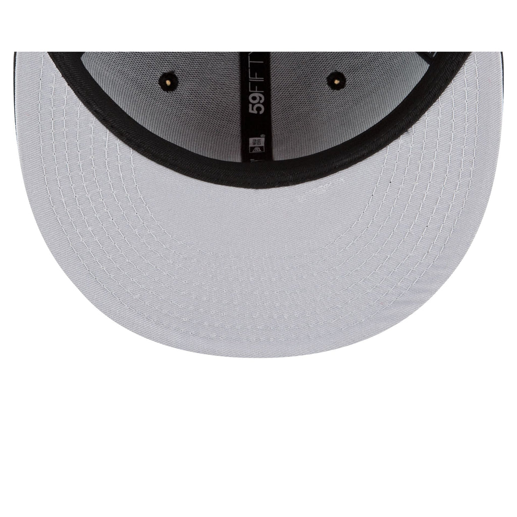 Detroit Tigers Basic Black and White 59FIFTY Fitted Hat