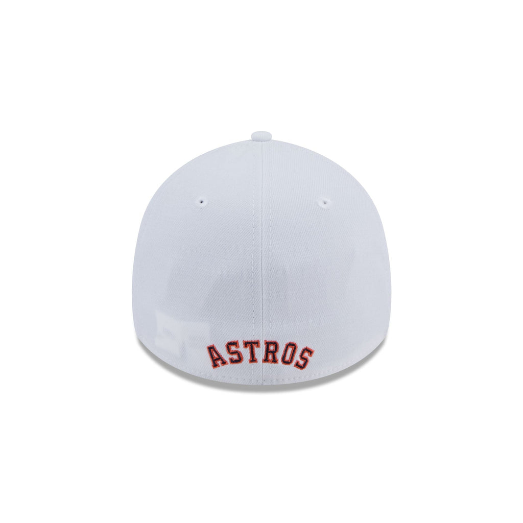 Houston Astros Optic White 39THIRTY Stretch Fit Hat