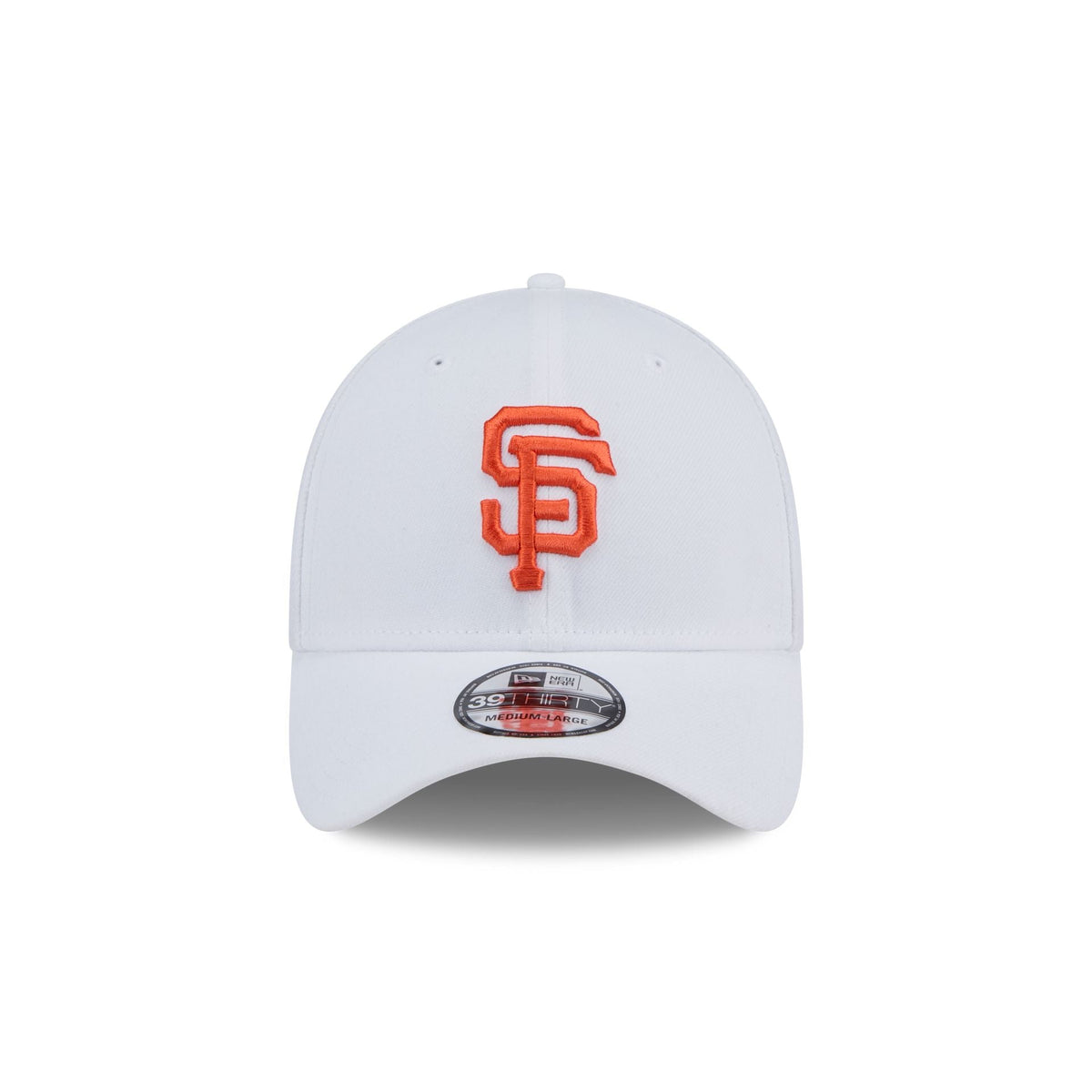 San Francisco Giants Optic White 39THIRTY Stretch Fit Hat