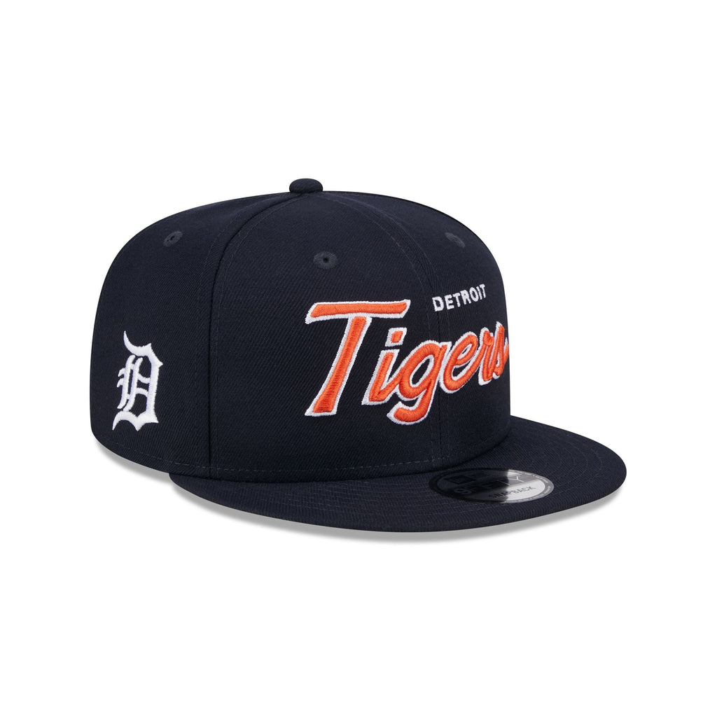 Detroit Tigers Wordmark 9FIFTY Snapback Hat