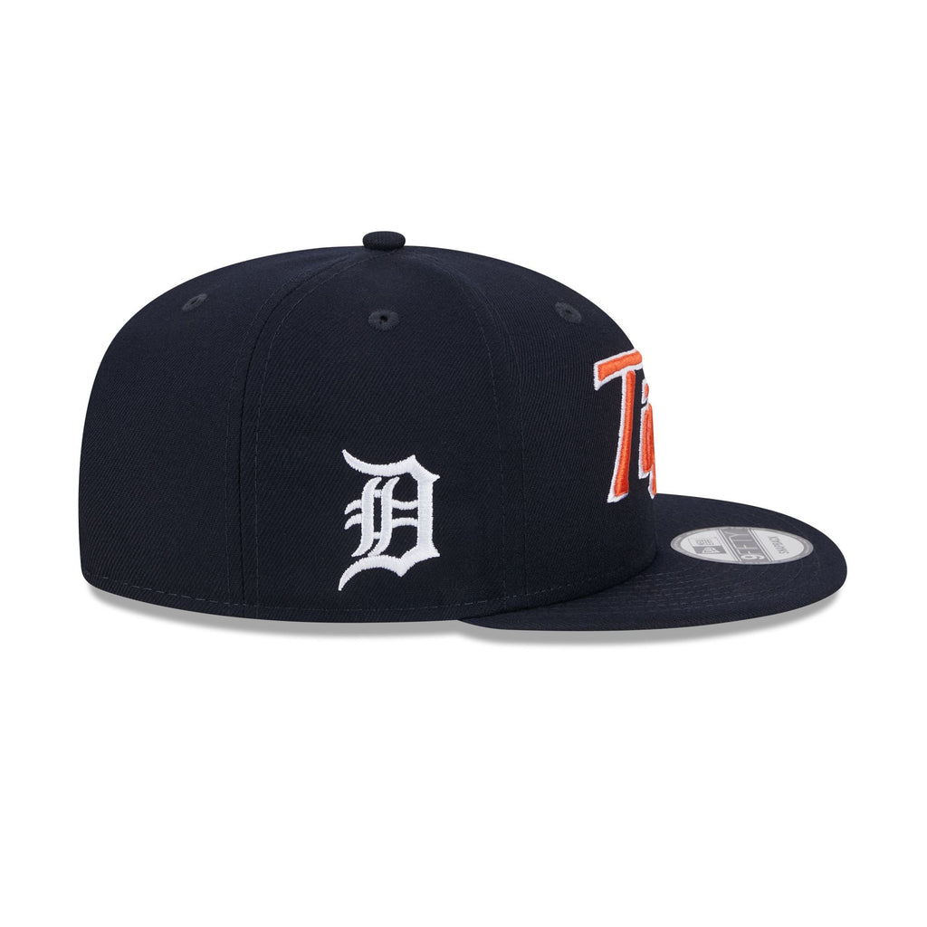 Detroit Tigers Wordmark 9FIFTY Snapback Hat