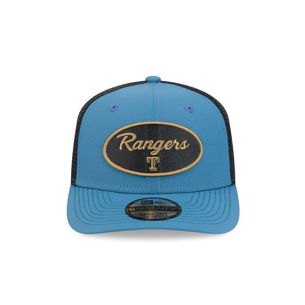 Texas Rangers Indigo 9SEVENTY Trucker Hat