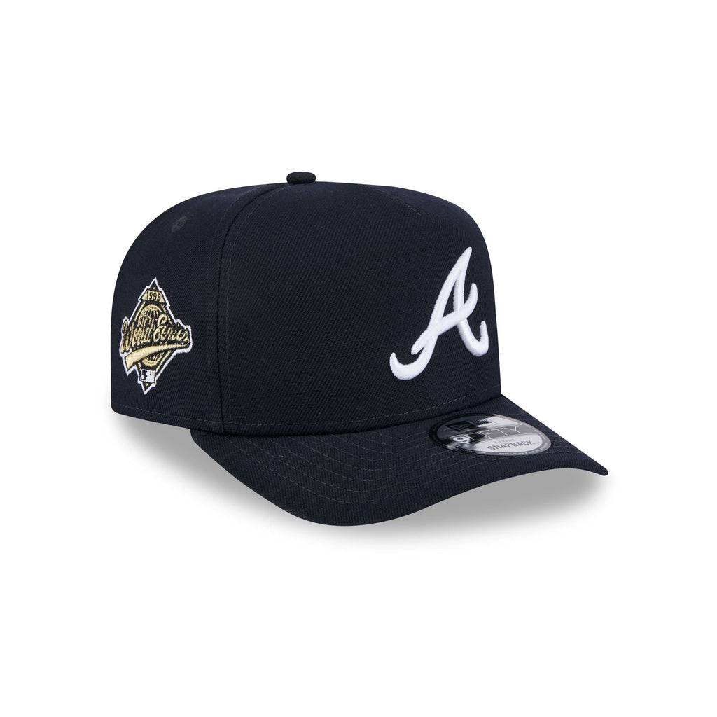 Atlanta Braves Sidepatch 9FIFTY A-Frame Snapback Hat