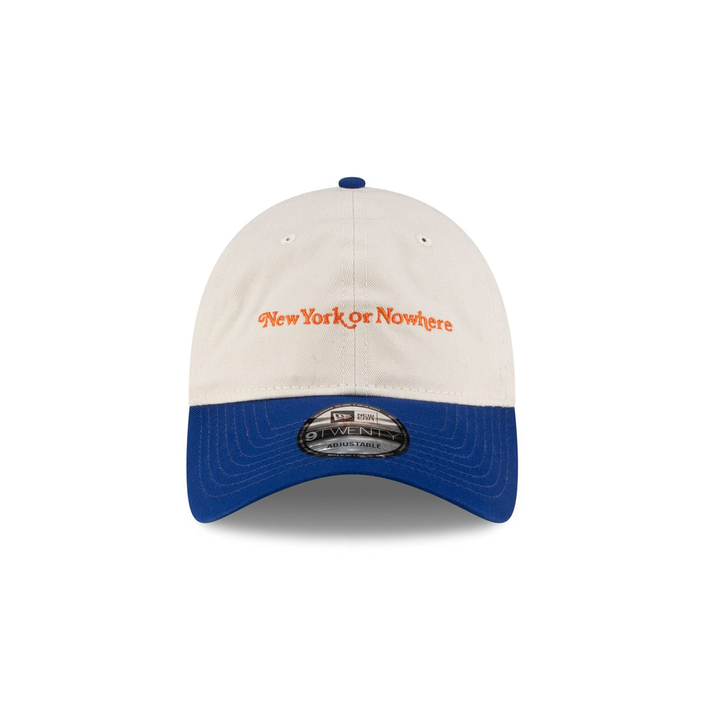 New York or Nowhere x New York Mets Chrome White Wordmark 9TWENTY Adjustable Hat