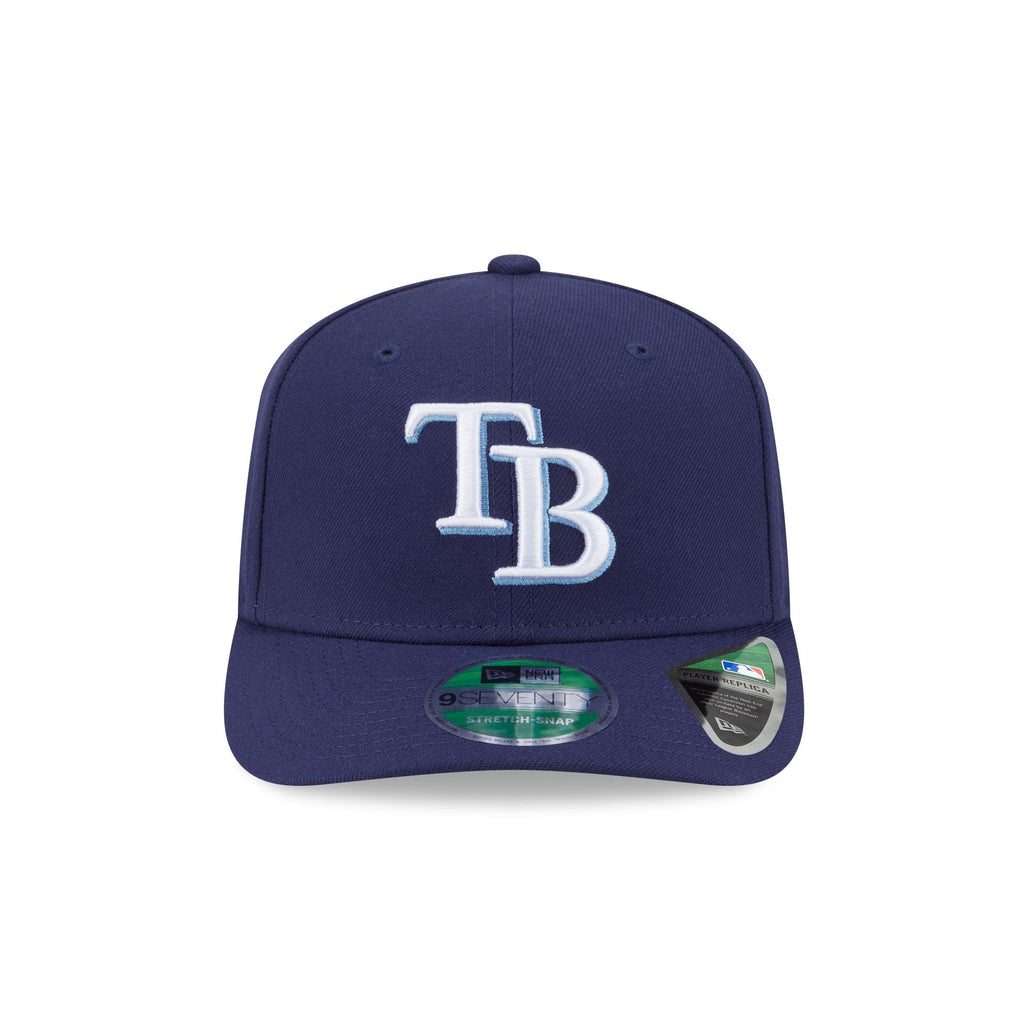 Tampa Bay Rays Game Authentic Collection 9SEVENTY Stretch-Snap Hat