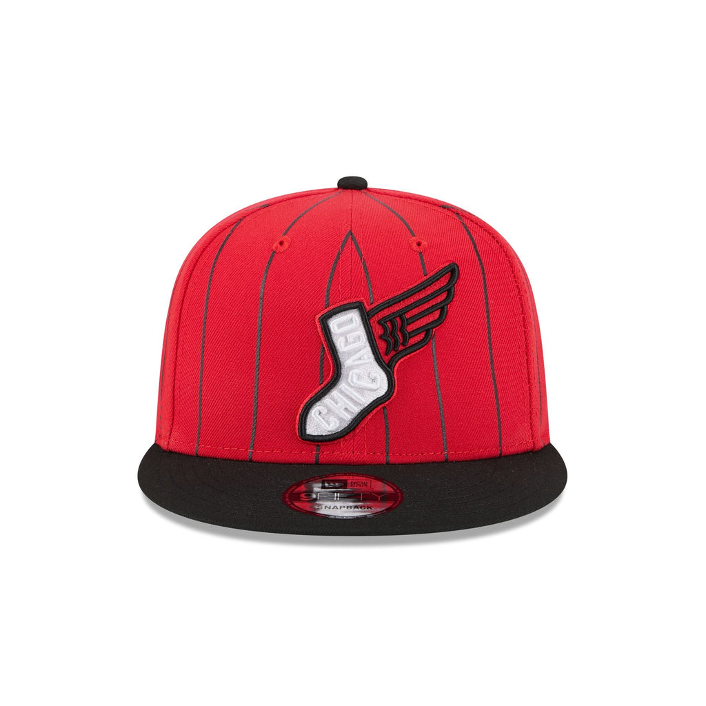 Chicago White Sox City Connect Red 9FIFTY Snapback Hat