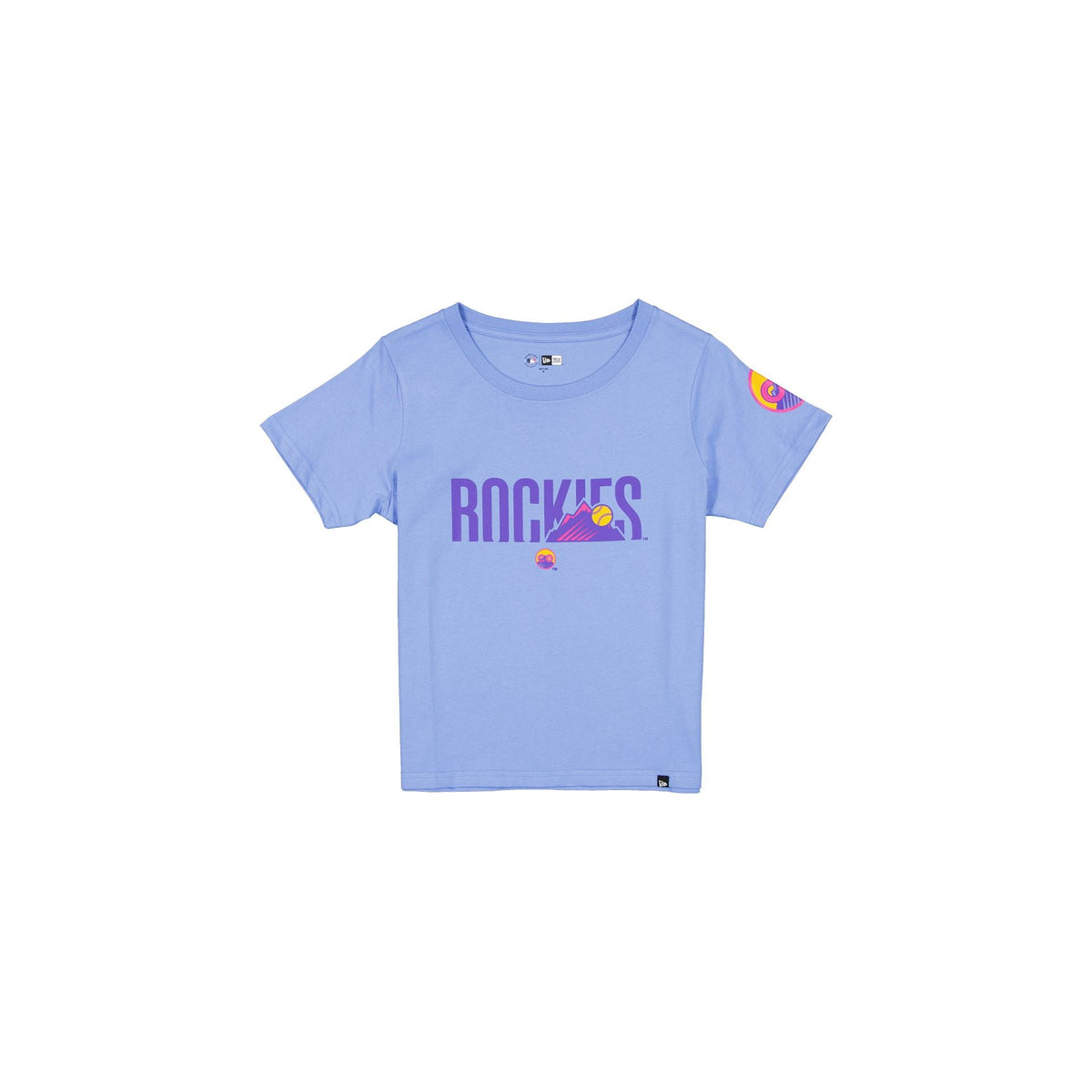 Colorado Rockies City Connect Women's Pastel Blue T-Shirt