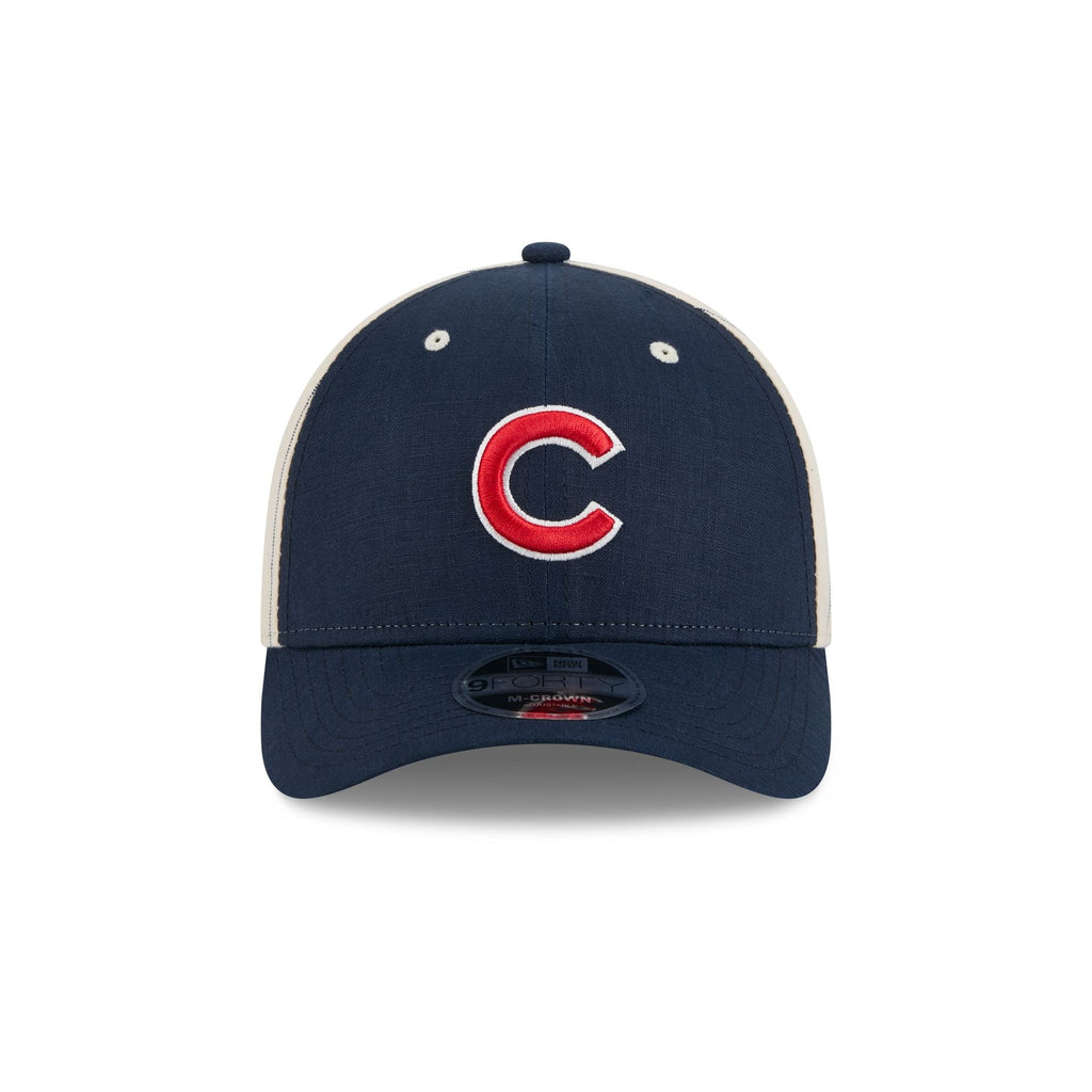 Chicago Cubs Linen 9FORTY M-Crown Snapback Hat