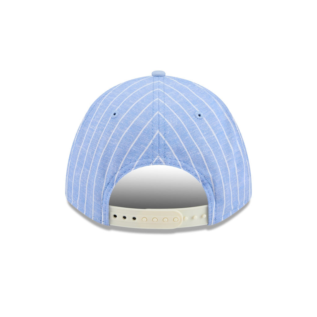 New York Yankees Pinstripe Linen 9FORTY M-Crown A-Frame Snapback Hat