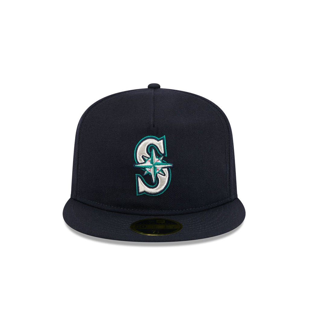 Seattle Mariners Boho Wool Retro Crown 59FIFTY Fitted Hat