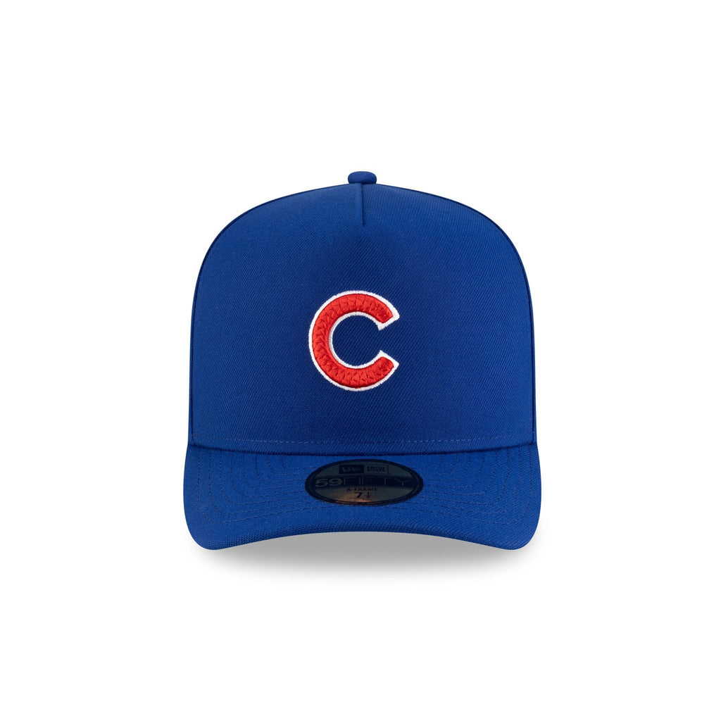 Chicago Cubs Script Safety Pin 59FIFTY A-Frame Fitted Hat