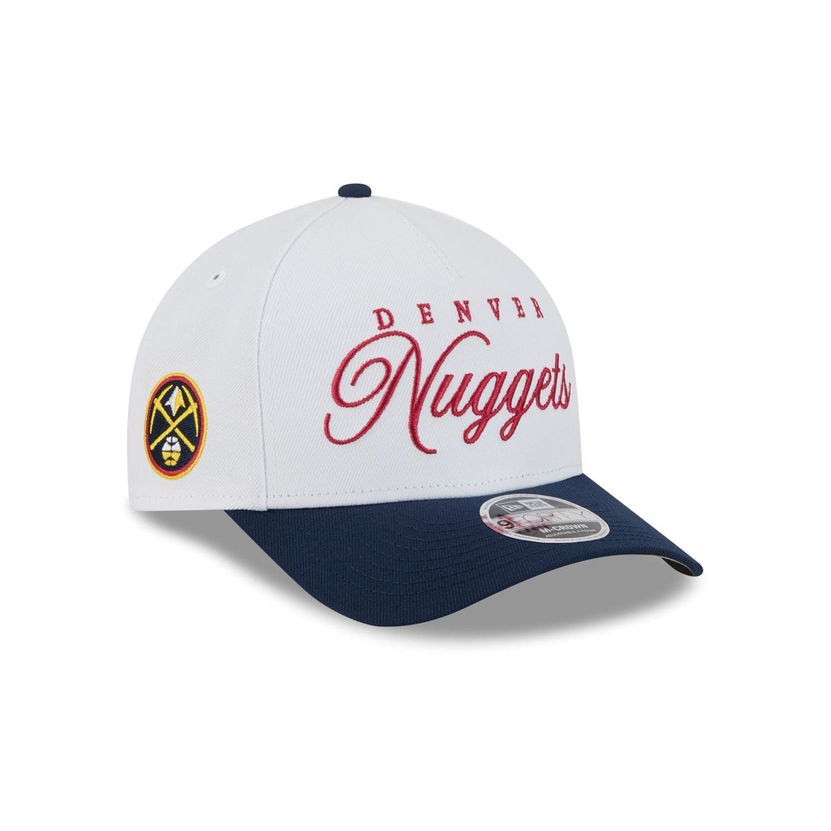 Denver Nuggets 2025 Draft 9FORTY M-Crown A-Frame Snapback Hat