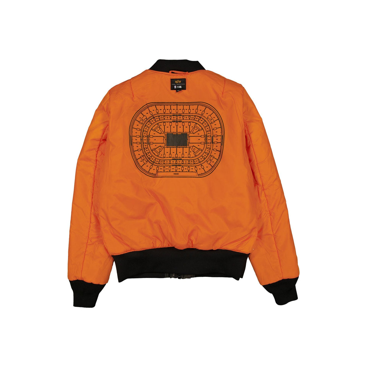 Alpha Industries x Chicago Bulls Black Camo MA-1 Bomber Jacket