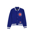 Chicago Cubs Throwback Women's Snap Front Jacket