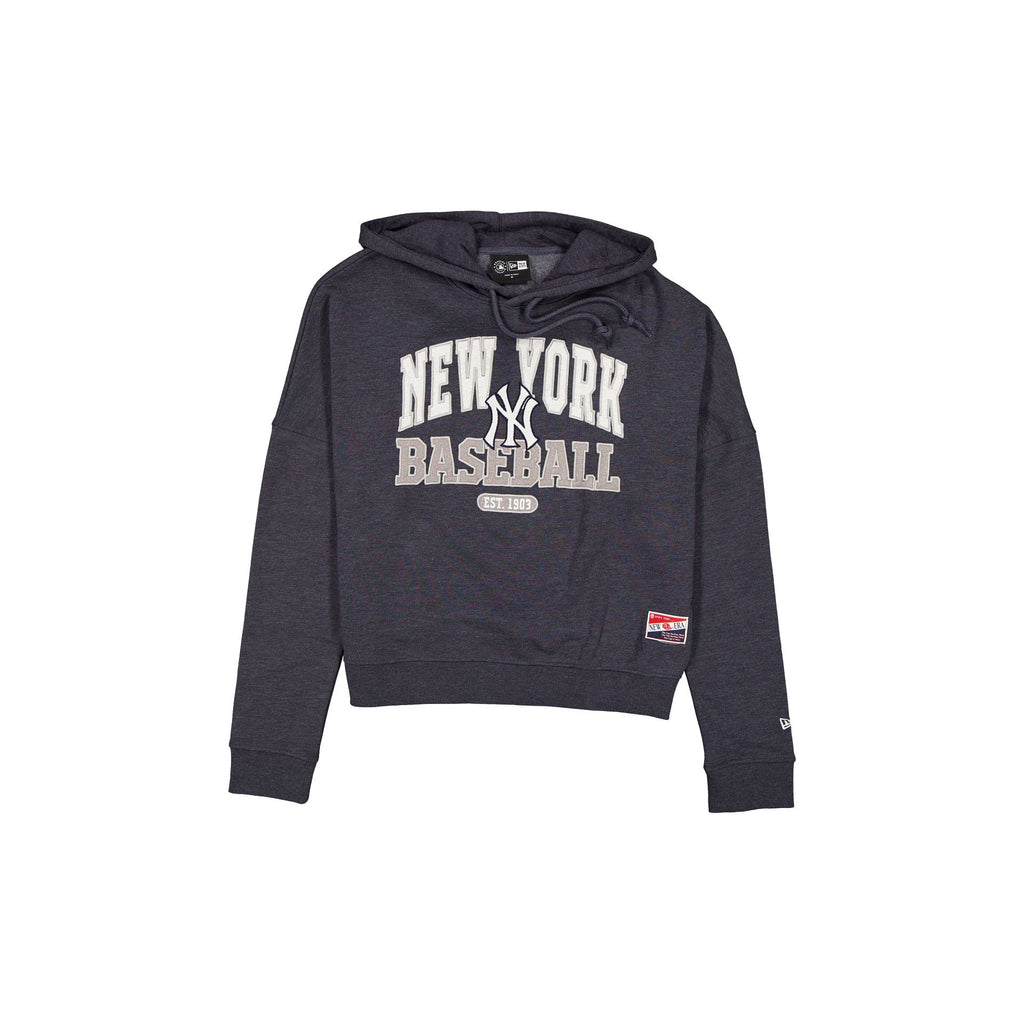 New York Yankees Throwback Women's Glitter Hoodie