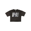 New York Yankees Sport Night Black Cropped Women's T-Shirt