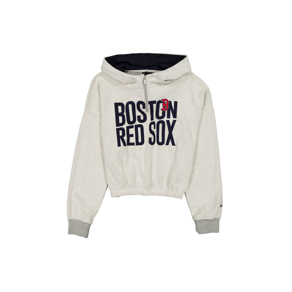 Boston Red Sox Sport Night Heather Gray Women's Hoodie