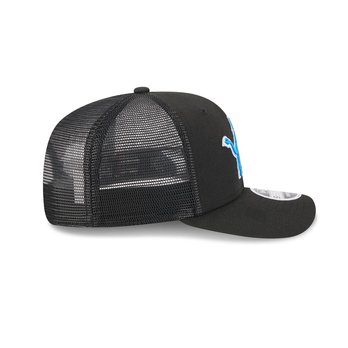 Detroit Lions Team Black 9SEVENTY Trucker Hat