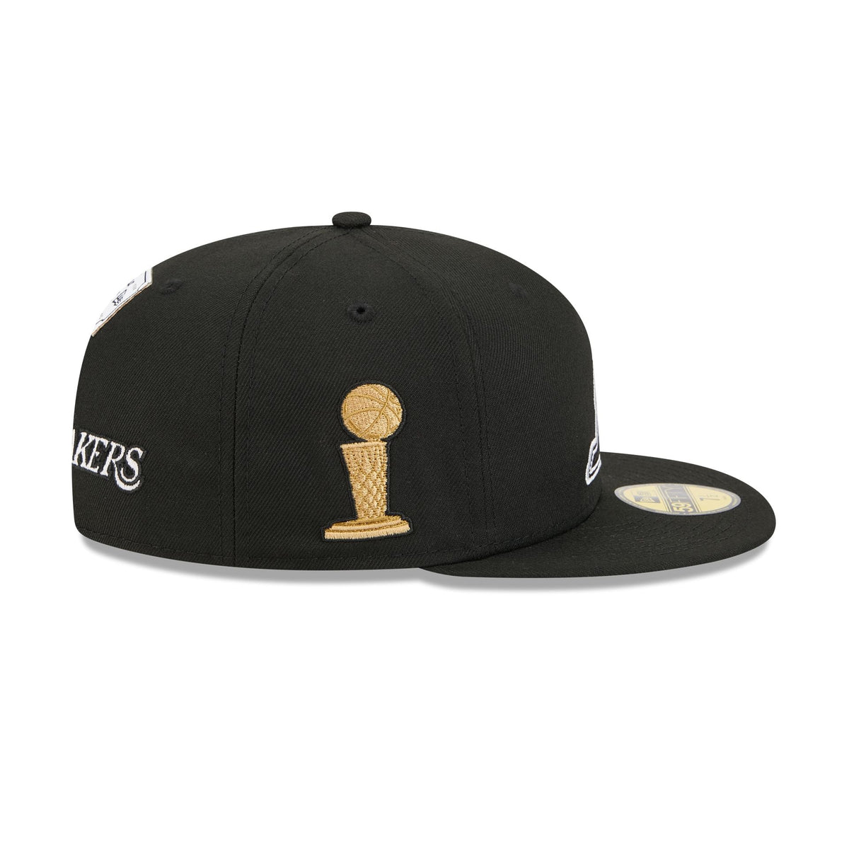 Alpha Industries x Los Angeles Lakers Black 59FIFTY Fitted Hat
