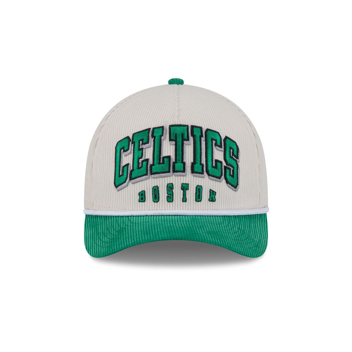 Boston Celtics Stacked Corduroy 9FORTY M-Crown A-Frame Snapback Hat