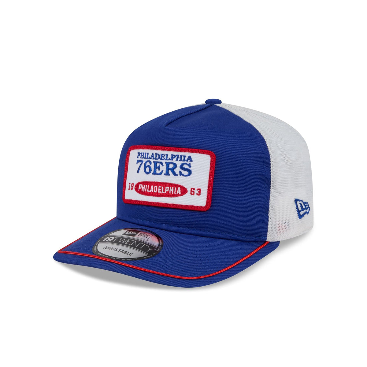 Philadelphia 76ers Patch 19TWENTY Trucker Hat