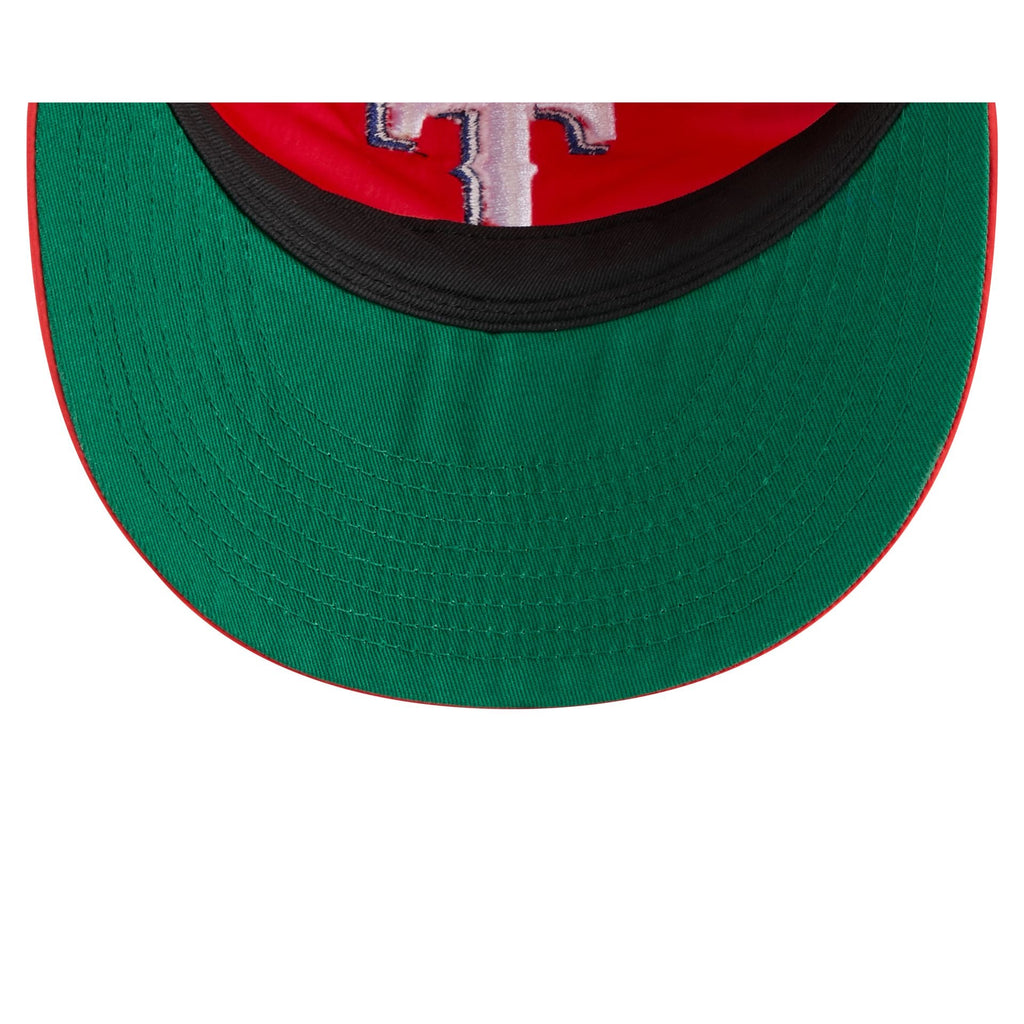 Texas Rangers Nylon Retro Crown 9FIFTY A-Frame Snapback Hat