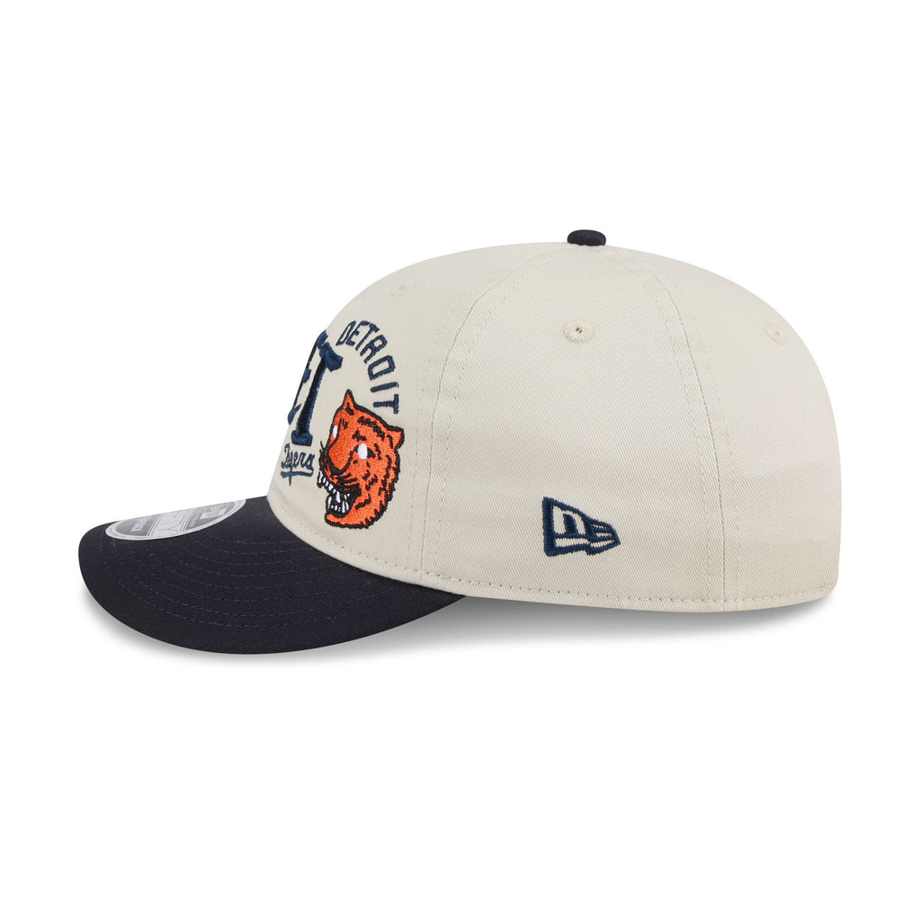 Detroit Tigers Scattered Patches Retro Crown 9FIFTY Snapback Hat