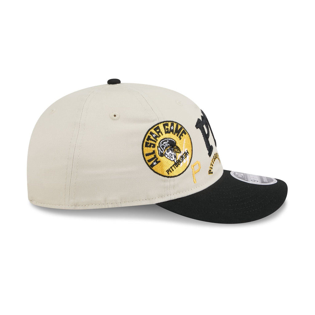Pittsburgh Pirates Scattered Patches Retro Crown 9FIFTY Snapback Hat
