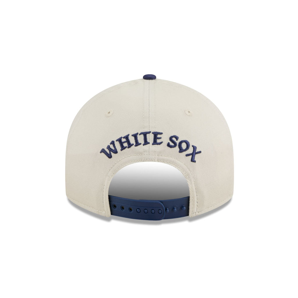Chicago White Sox Scattered Patches Retro Crown 9FIFTY Snapback Hat
