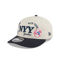 New York Yankees Scattered Patches Retro Crown 9FIFTY Snapback Hat