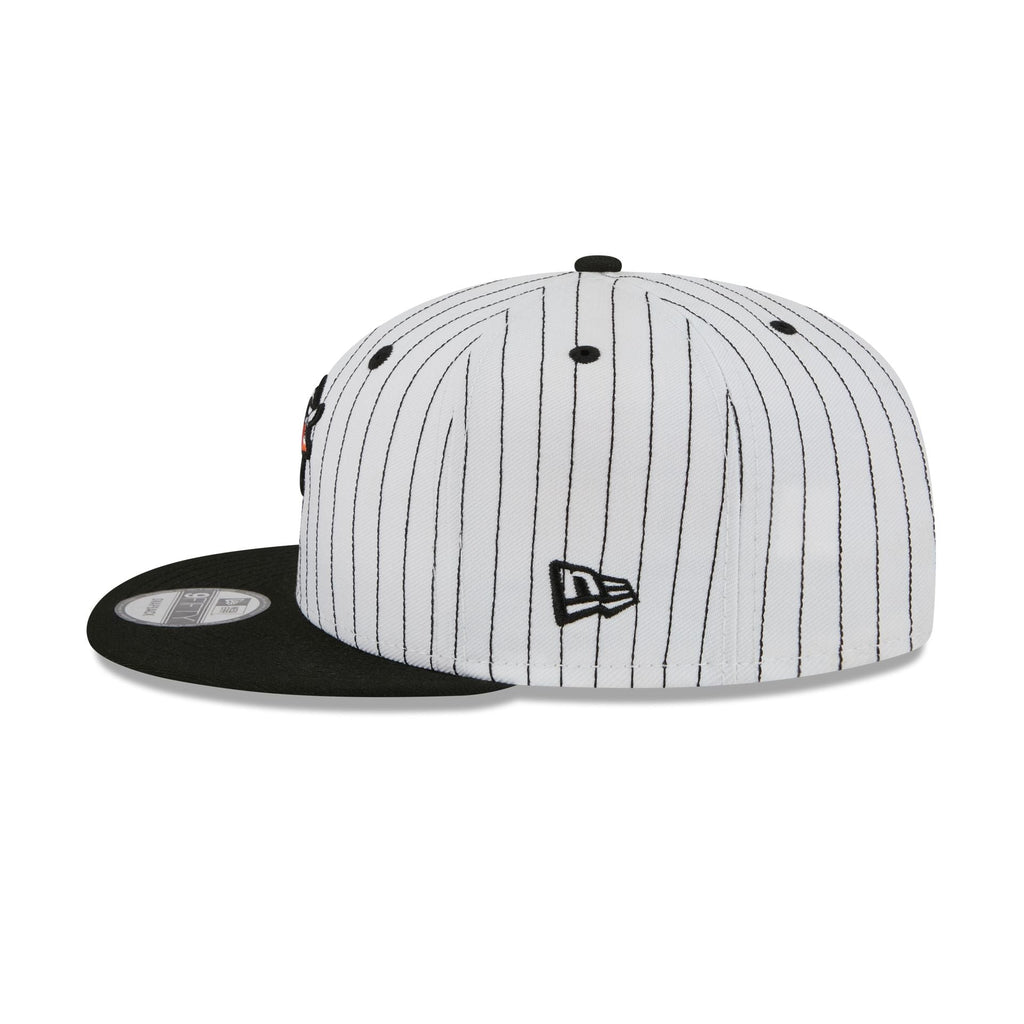 Baltimore Orioles Deceptor Pinstripe 9FIFTY Snapback Hat