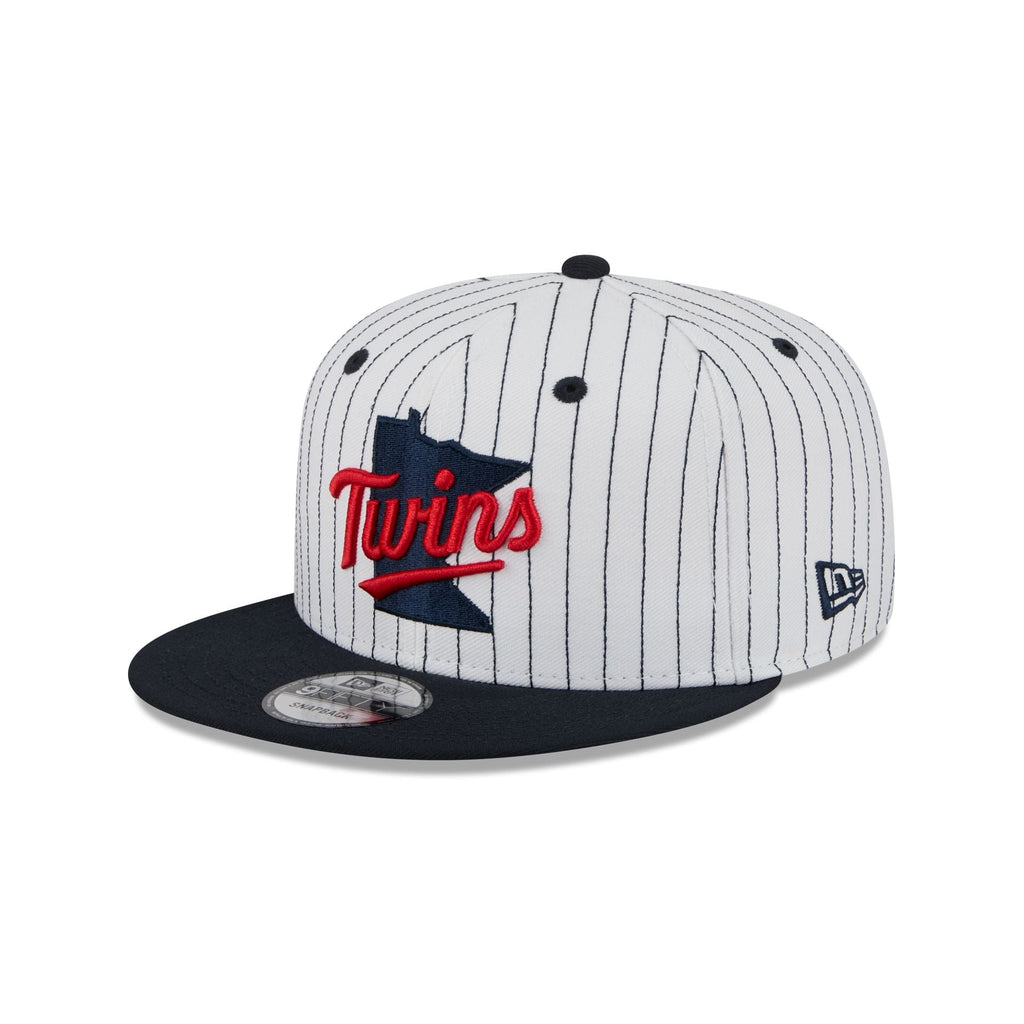 Minnesota Twins Deceptor Pinstripe 9FIFTY Snapback Hat