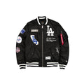 Alpha Industries x Los Angeles Dodgers Black MA-1 Bomber Jacket