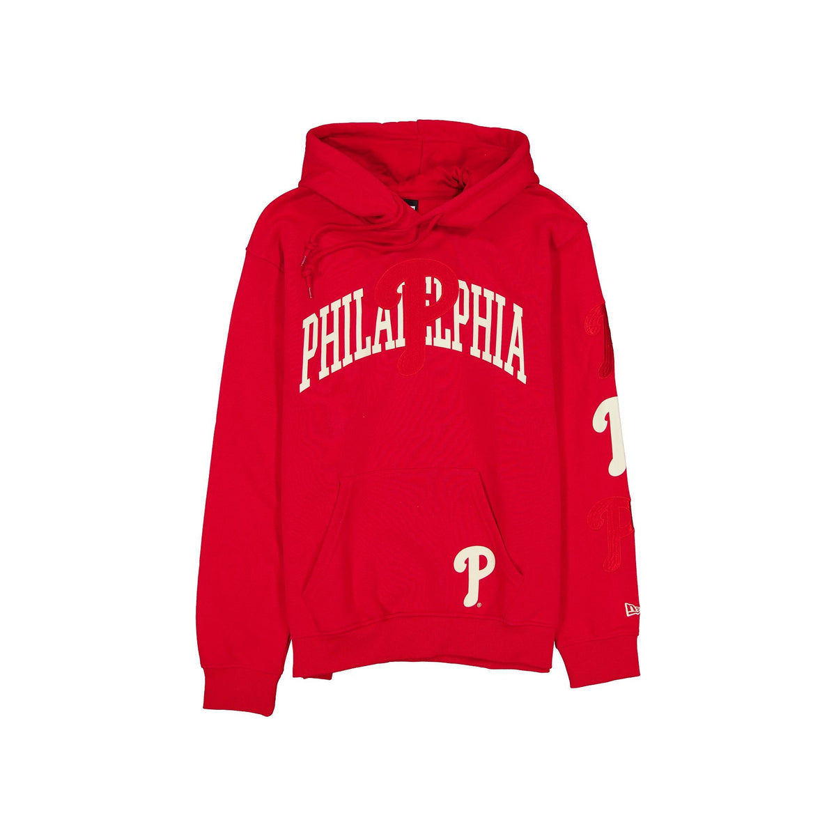 Philadelphia Phillies Overlay Red Hoodie