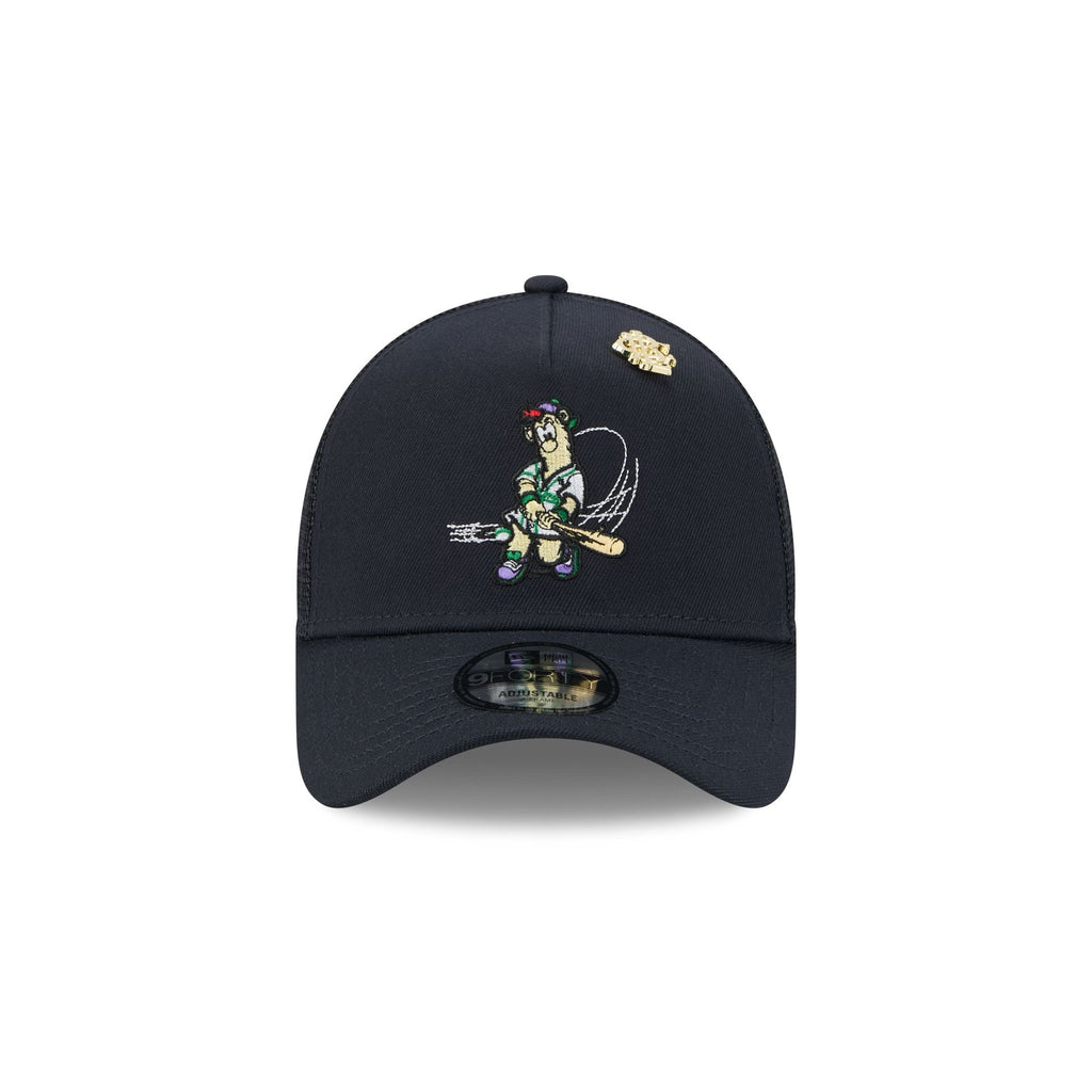 Big League Chew x Atlanta Braves 9FORTY A-Frame Trucker Hat
