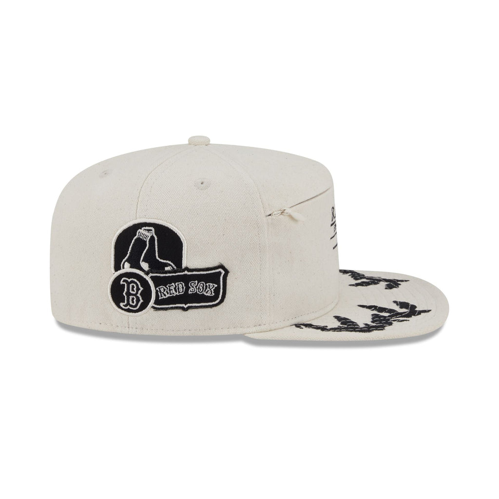 Boston Red Sox Front Zip 59FIFTY A-Frame Fitted Hat