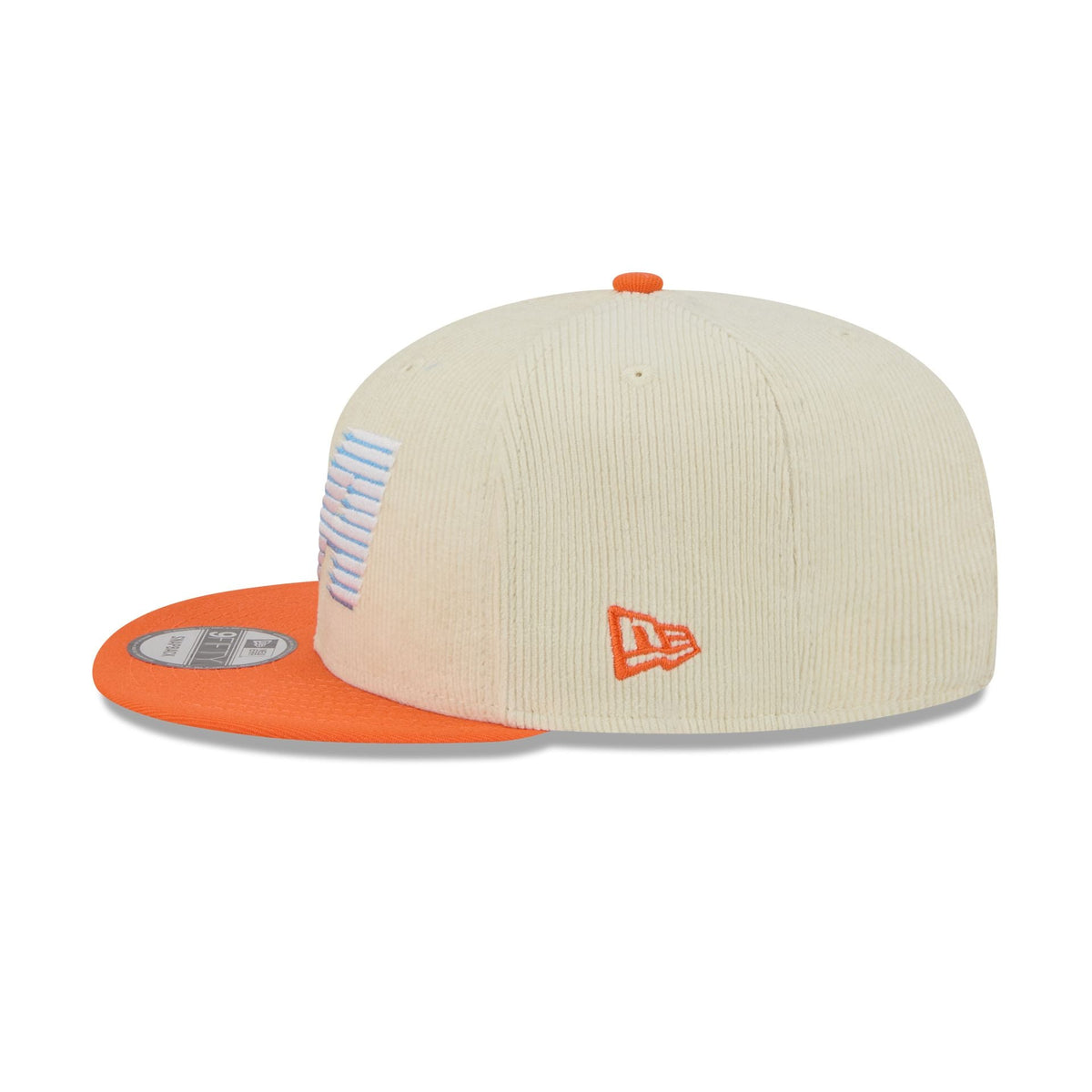 Los Angeles Clippers 2025 City Edition Chrome White Corduroy 9FIFTY Snapback Hat