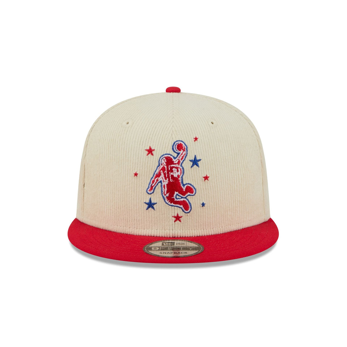 Houston Rockets 2025 City Edition Chrome White Corduroy 9FIFTY Snapback Hat
