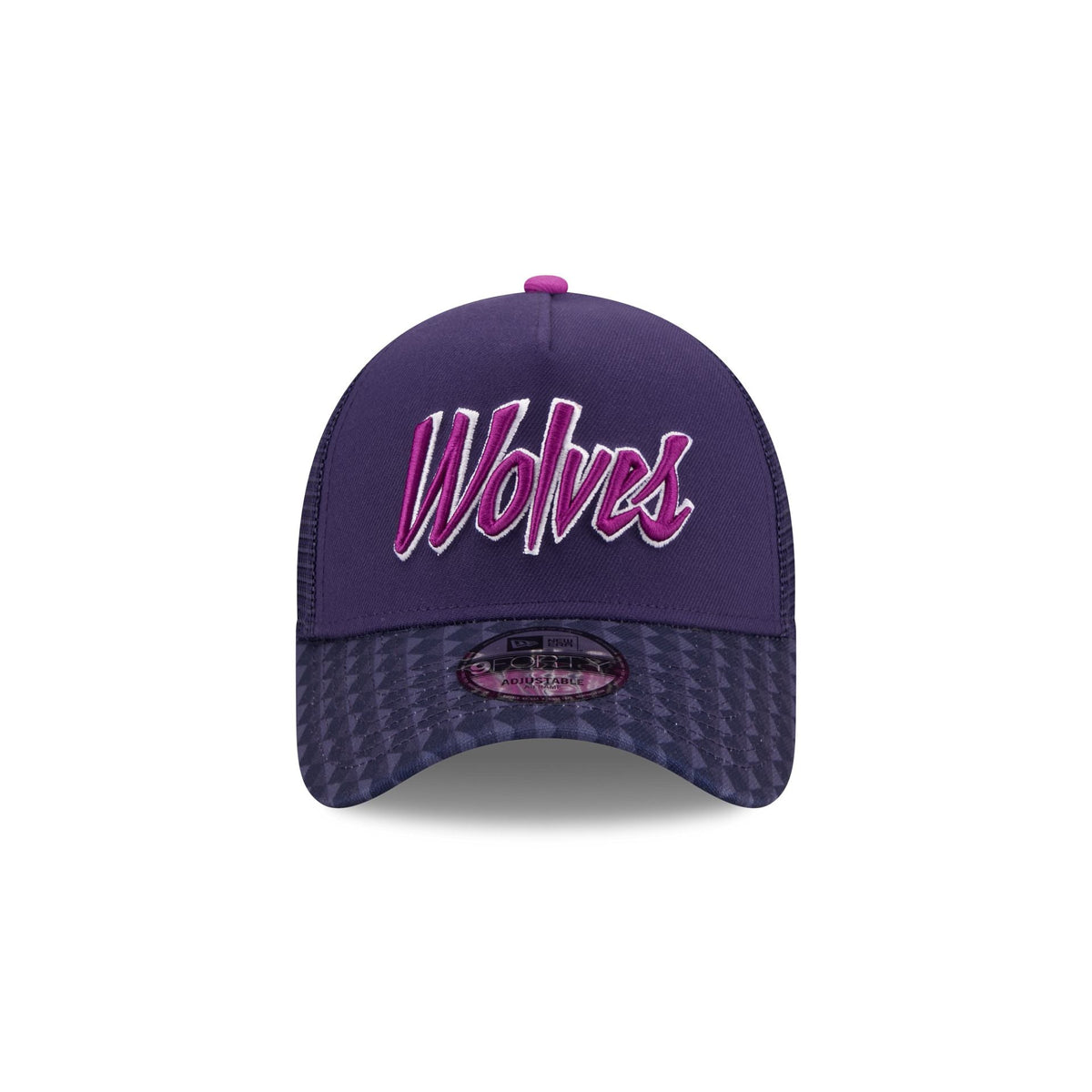 Minnesota Timberwolves 2025 City Edition 9FORTY A-Frame Trucker Hat