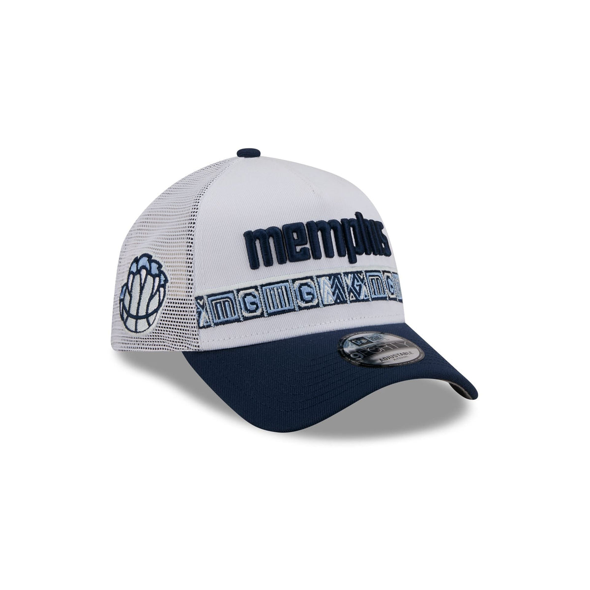Memphis Grizzlies 2025 City Edition 9FORTY A-Frame Trucker Hat