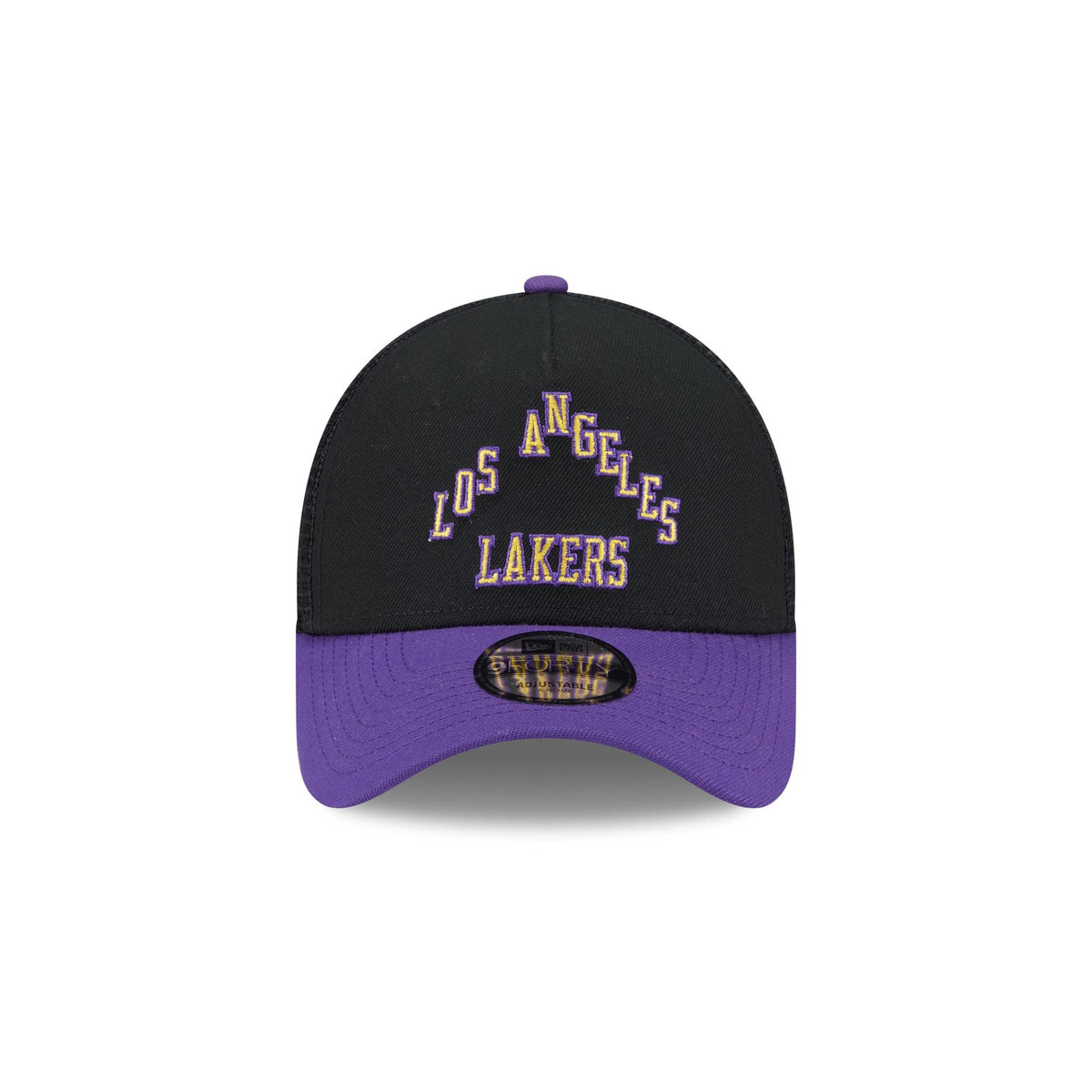 Los Angeles Lakers 2025 City Edition 9FORTY A-Frame Trucker Hat