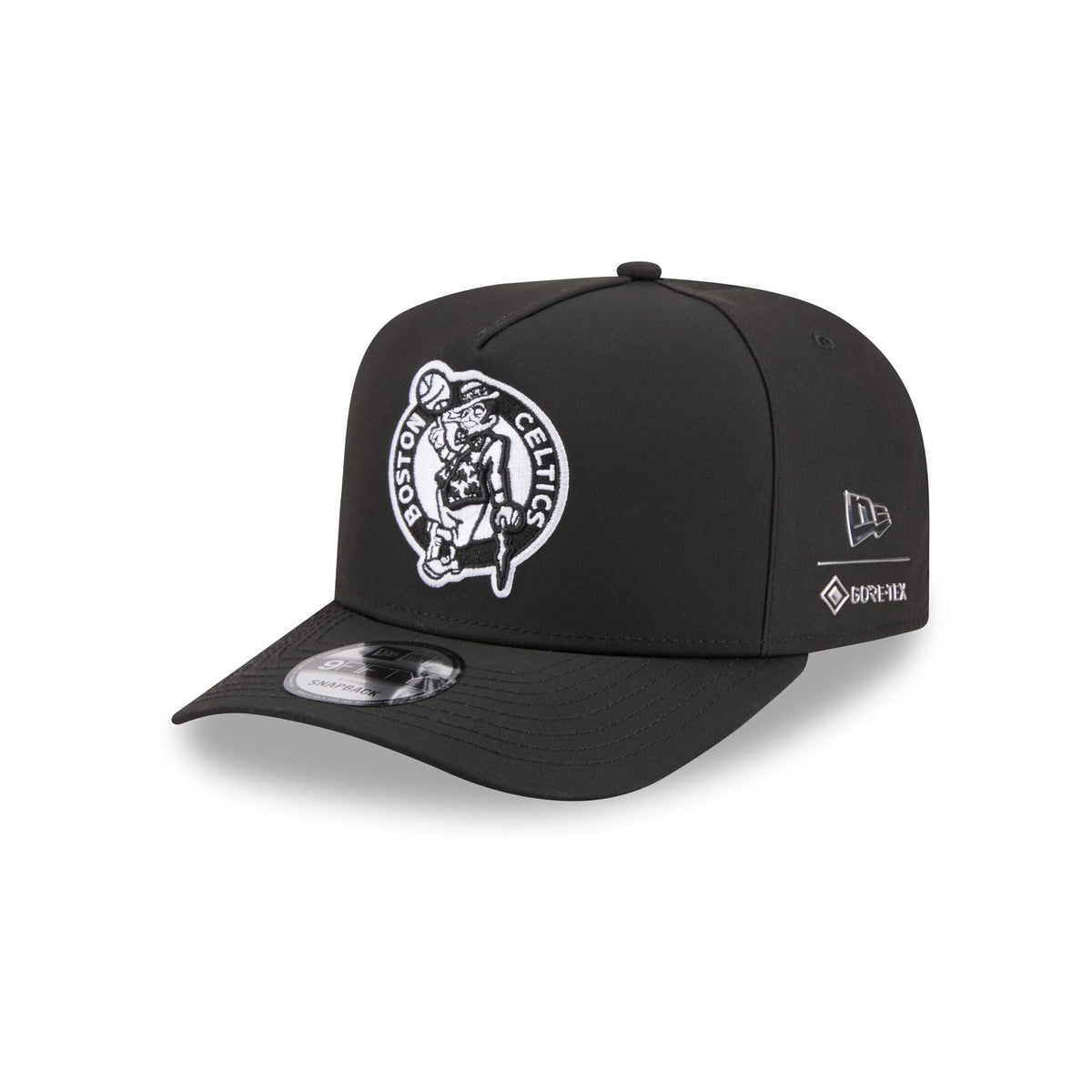 Boston Celtics GORE-TEX Black 9FIFTY A-Frame Snapback Hat