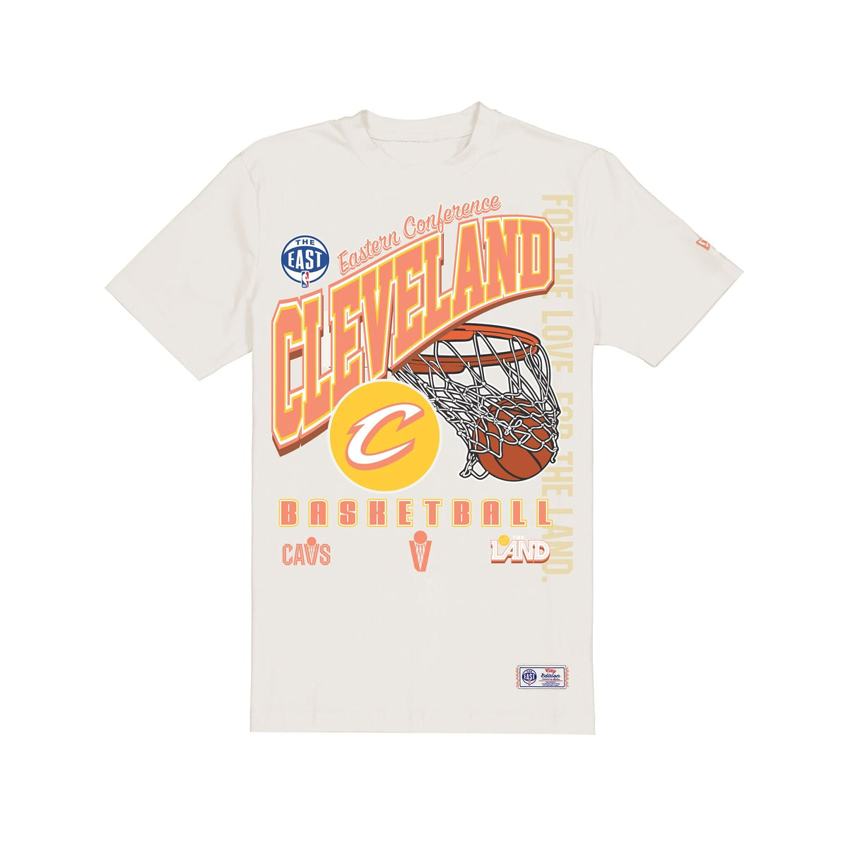 Cleveland Cavaliers 2025 City Edition Stone T-Shirt