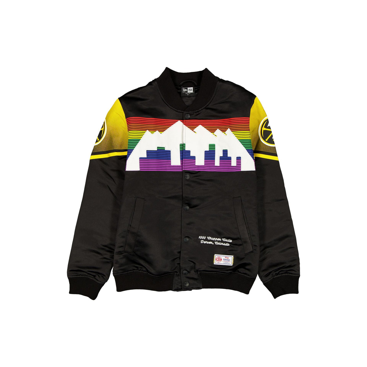 Denver Nuggets 2025 City Edition Black Jacket